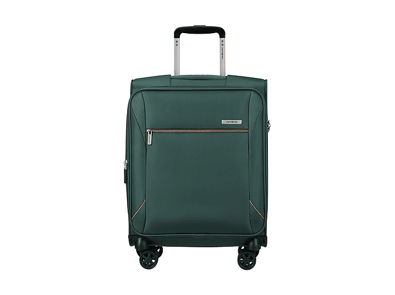 TROLLEY SAMSONITE Base Breeze Spinner,Espandibile, A 55 x L 40 P 23 cm, Verde Scuro