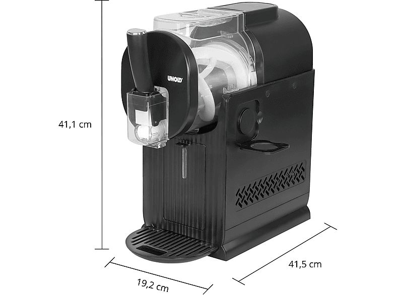 Unold 48965 Sofia Slush und Softeismaschine (150 Watt, 2 l, Schwarz) — Foto 2 von 4