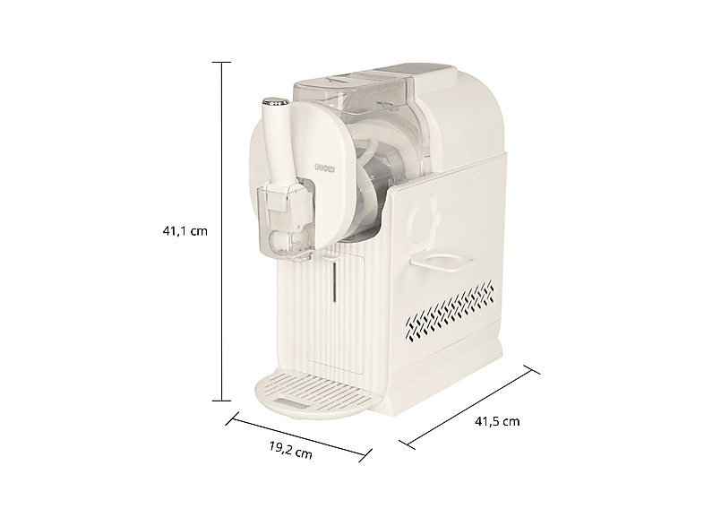 Unold 48960 Sofia Slush und Softeismaschine (150 Watt, 2 l, Creme) — Foto 2 von 5