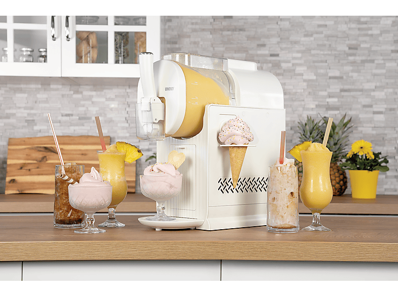 Unold 48960 Sofia Slush und Softeismaschine (150 Watt, 2 l, Creme) — Foto 3 von 5