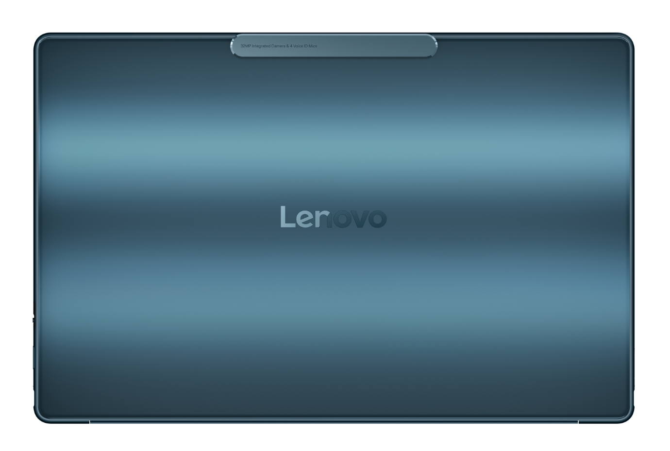 Niebieski tablet Lenovo z aparatem 32MP i 4 mikrofonami.