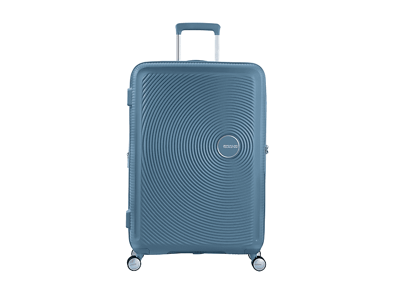 TROLLEY AMERICAN TOURISTER Soundbox Spinner, A 77 x L 51,5 P 29,5 cm, Blu chiaro