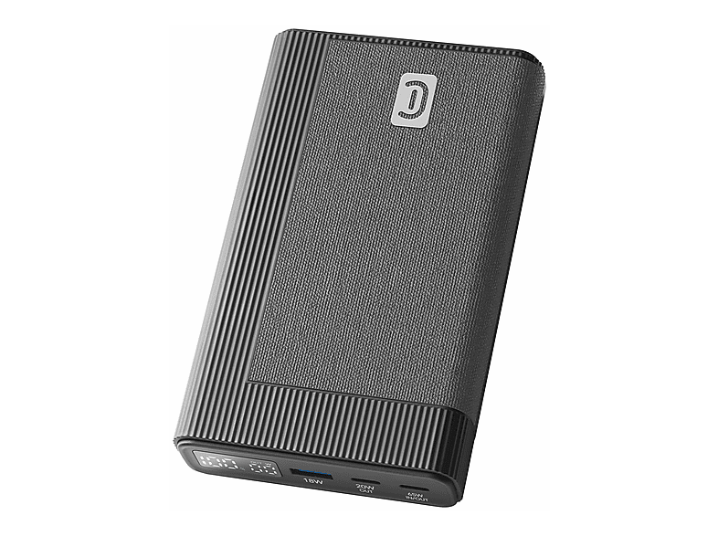 Powerbank - CellularLine Rocket, 20000 mAh, 65 W, Hasta 34h de carga, USB C, A, Negro