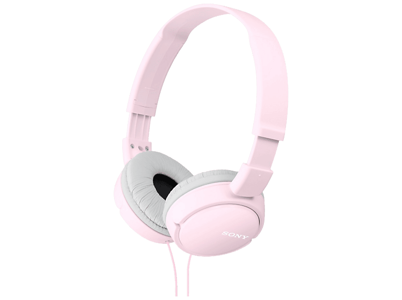 Auriculares – Sony MDR-ZX110, Con cable, 12 Hz- 22kHz, 98 dB, De diadema, Supra-aural, Rosa