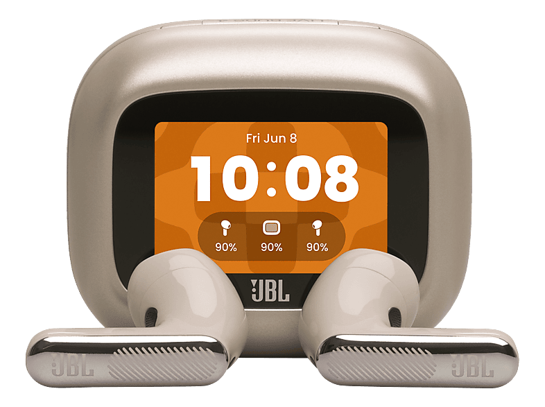 JBL Live Flex 4, In-ear True Wireless Kopfhörer Bluetooth Sand
