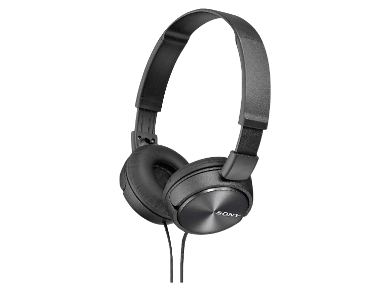 Auriculares – Sony MDR-ZX310, Hifi, 10Hz 24000Hz, 98dB, Cable de 1.2m, Almohadillas acolchadas, Negro
