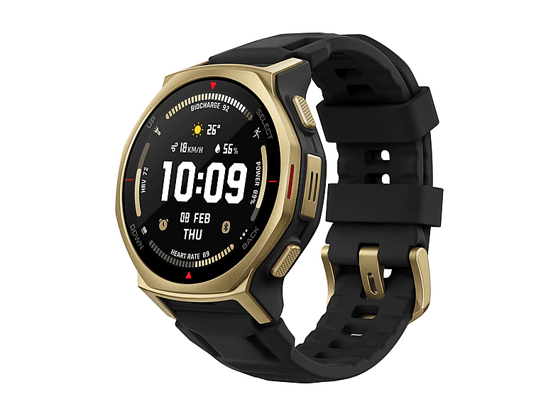 SMARTWATCH AMAZFIT T-REX 3 PRO 44MM, BLACK GOLD