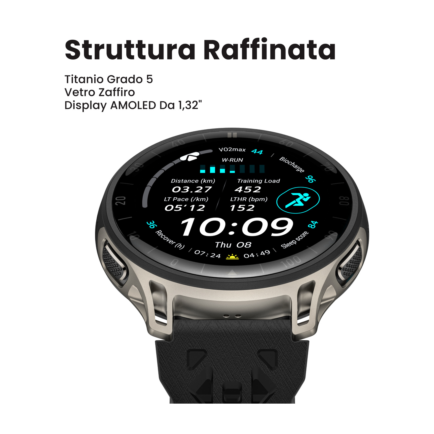 SPORTWATCH AMAZFIT CHEETAH 2 PRO , TITANIUM