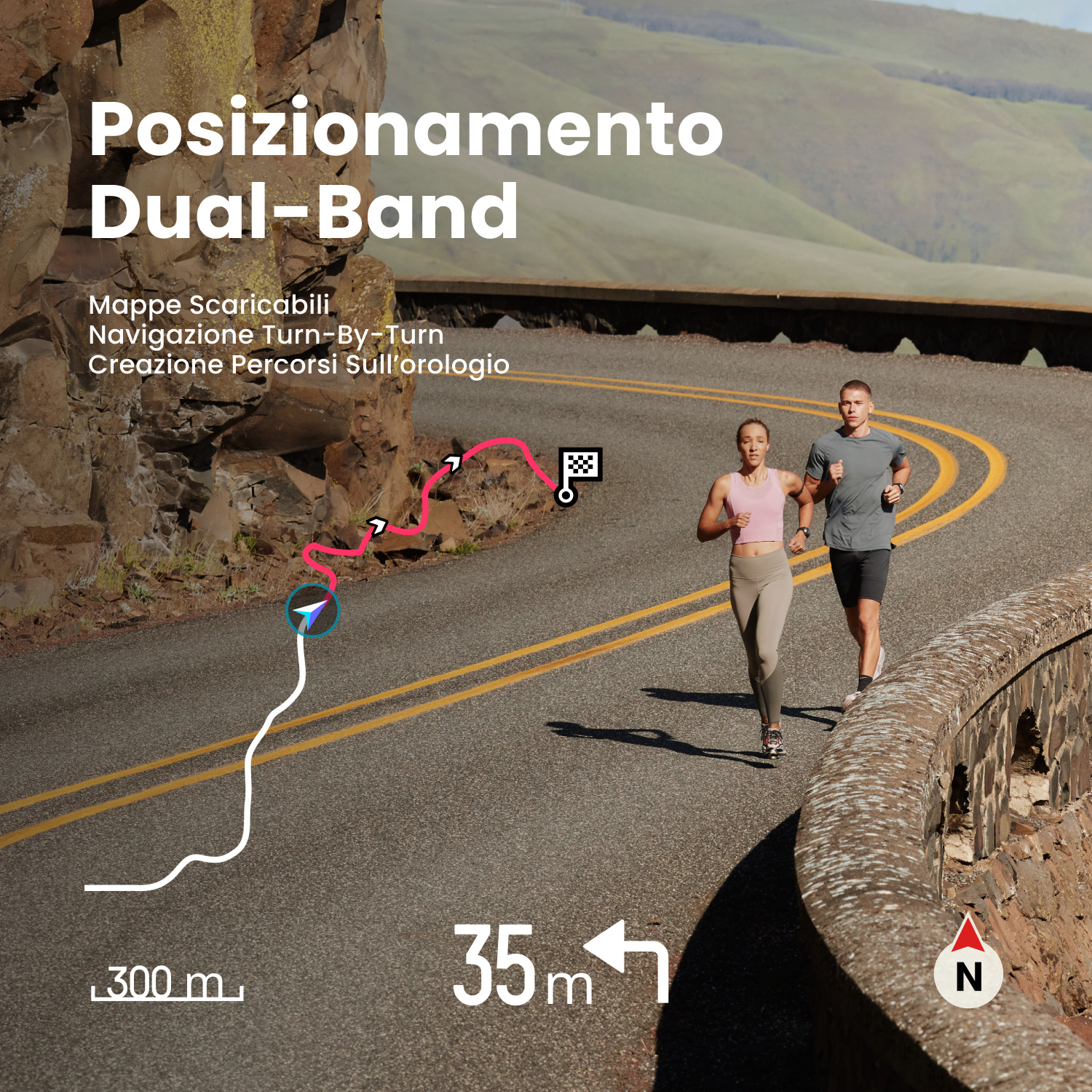 SPORTWATCH AMAZFIT CHEETAH 2 PRO , TITANIUM