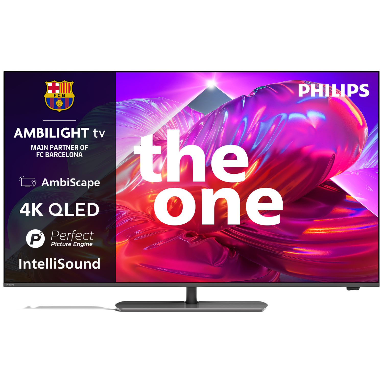PHILIPS 50PQS9001/12 Ambilight TV (The One) (2026) - Ultra HD 4K - QLED-tv - 50 inch