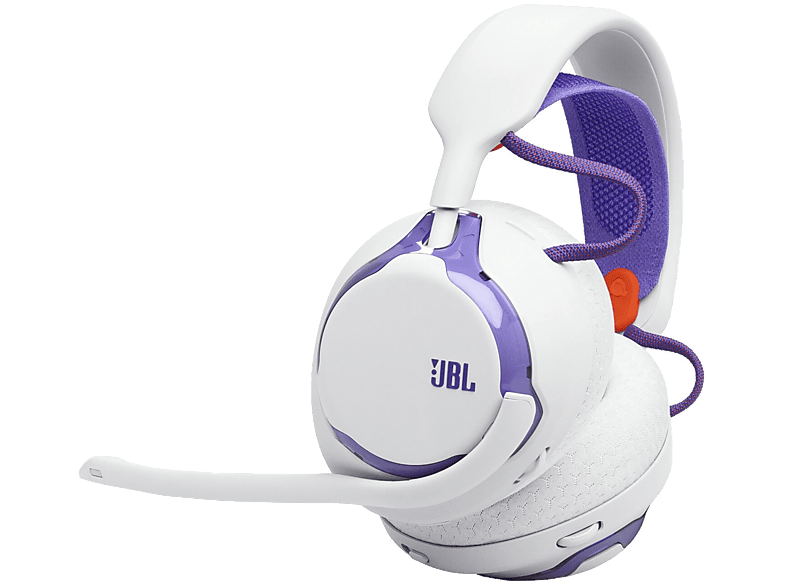 Bezprzewodowe słuchawki gamingowe JBL Quantum 650 Biało-fioletowy