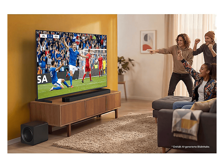 SAMSUNG Q-Serie Soundbar HW-Q810GH 5.1.2-Kanal Subwoofer (2026), Soundbar, Schwarz