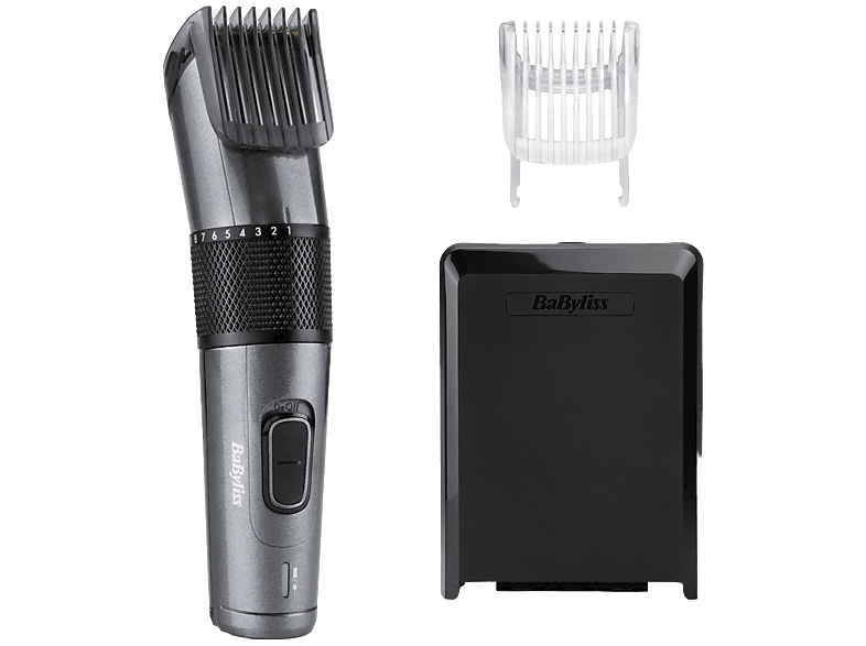 Babyliss Carbon Titanium 0.8-25mm E978e Tondeuse Zwart afbeelding