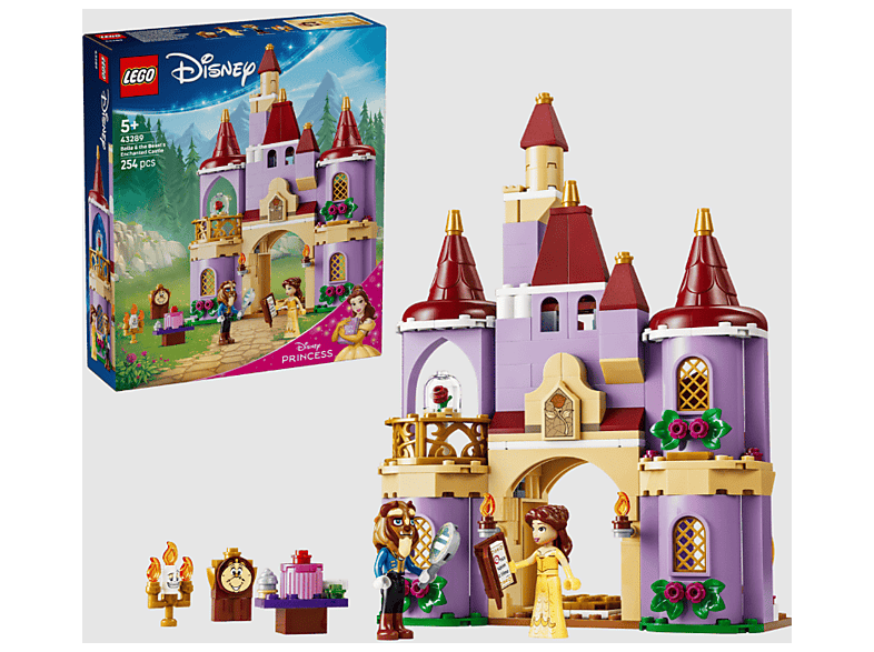 Lego Disney Princess 43289 Das verzauberte Schloss von Belle und dem Biest Bausatz