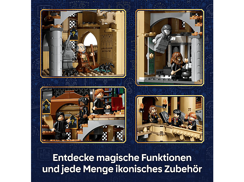 LEGO Harry Potter™ 76473 Schloss Hogwarts: Ostflügel Bausatz, Mehrfarbig