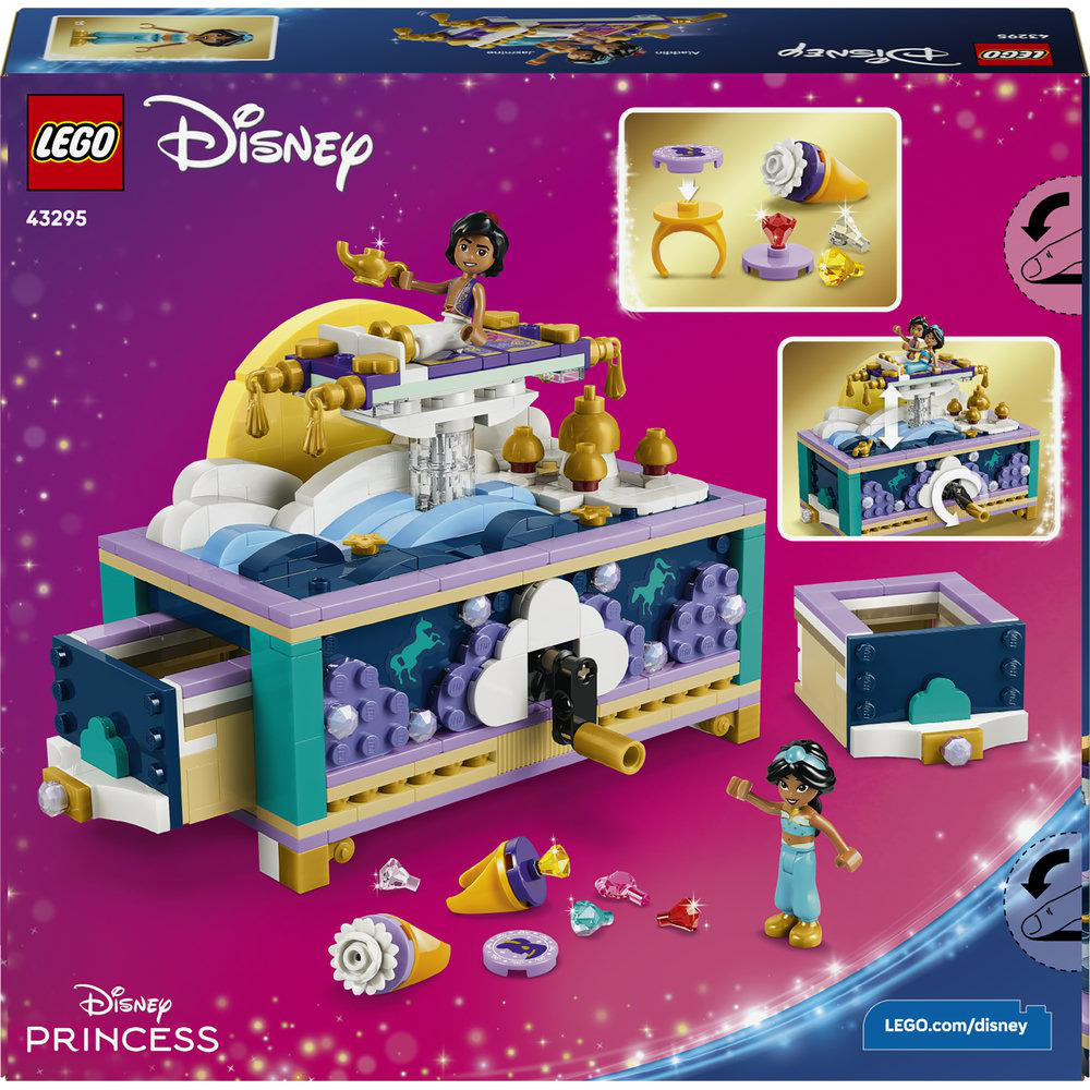 Lego Disney Prinzessin Jasmines magischer Palast Spielzeug mit Figuren.