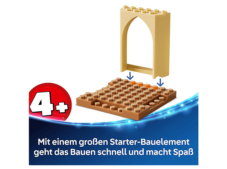LEGO Disney Princess 43282 Vaianas Hütte und Boot Bausatz, Mehrfarbig