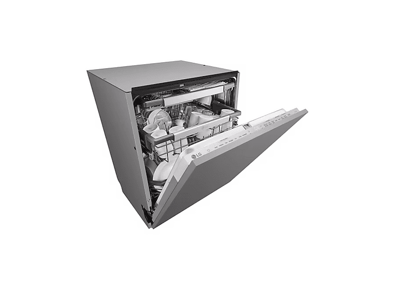 Lavavajillas integrable - LG DB476TXS, 14 servicios, 10 programas, 60 cm, TrueSteam™, Tercera bandeja, Sin panelar – imagen 3