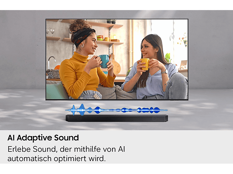 SAMSUNG Q-Serie Soundbar HW-Q610GH 3.1.2-Kanal Subwoofer (2026), Soundbar, Titan Schwarz