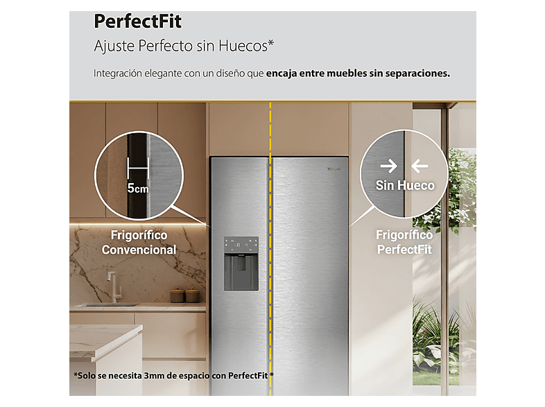 Frigorífico combi | Whirlpool WHK 26363 XP6E, Total No Frost