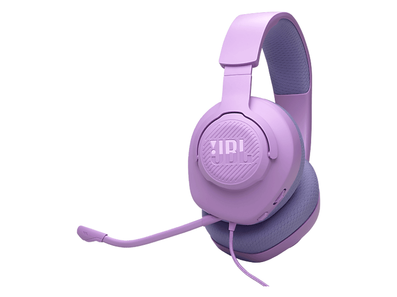 Przewodowe słuchawki gamingowe JBL 100M2 Fioletowe