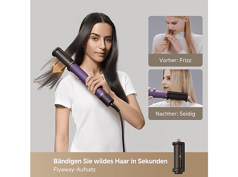 Dreame AirStyle Pro 2 Haartrockner Purple, 1300 Watt, 7 Aufsätze — Foto 2 von 5