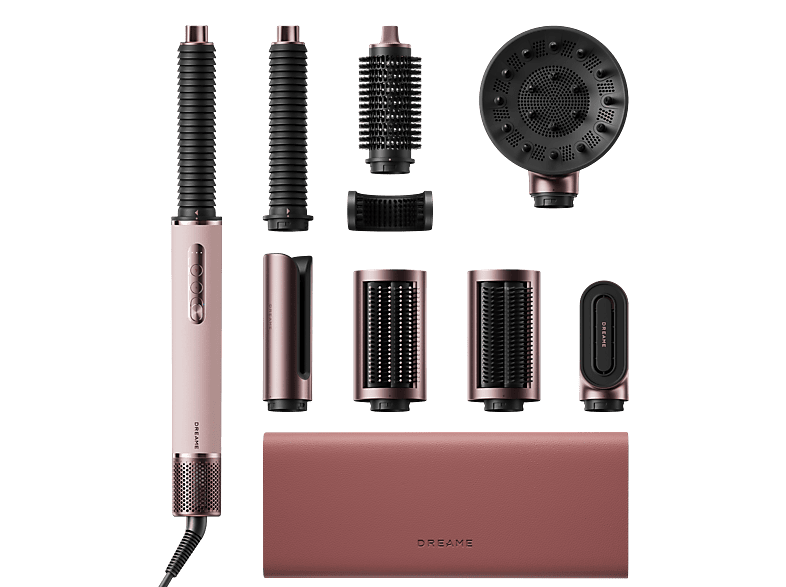 Dreame Airstyle Era 2 Haarstyler Rosa, 1300 Watt, 8 Aufsätze
