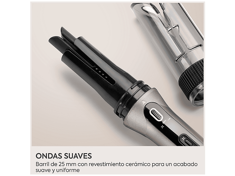Moldeador - BaByliss Style Secret Air C6688E, 100% automático, Rizos y ondas fáciles, 11 configuraciones de peinado, Resultados duraderos – imagen 2