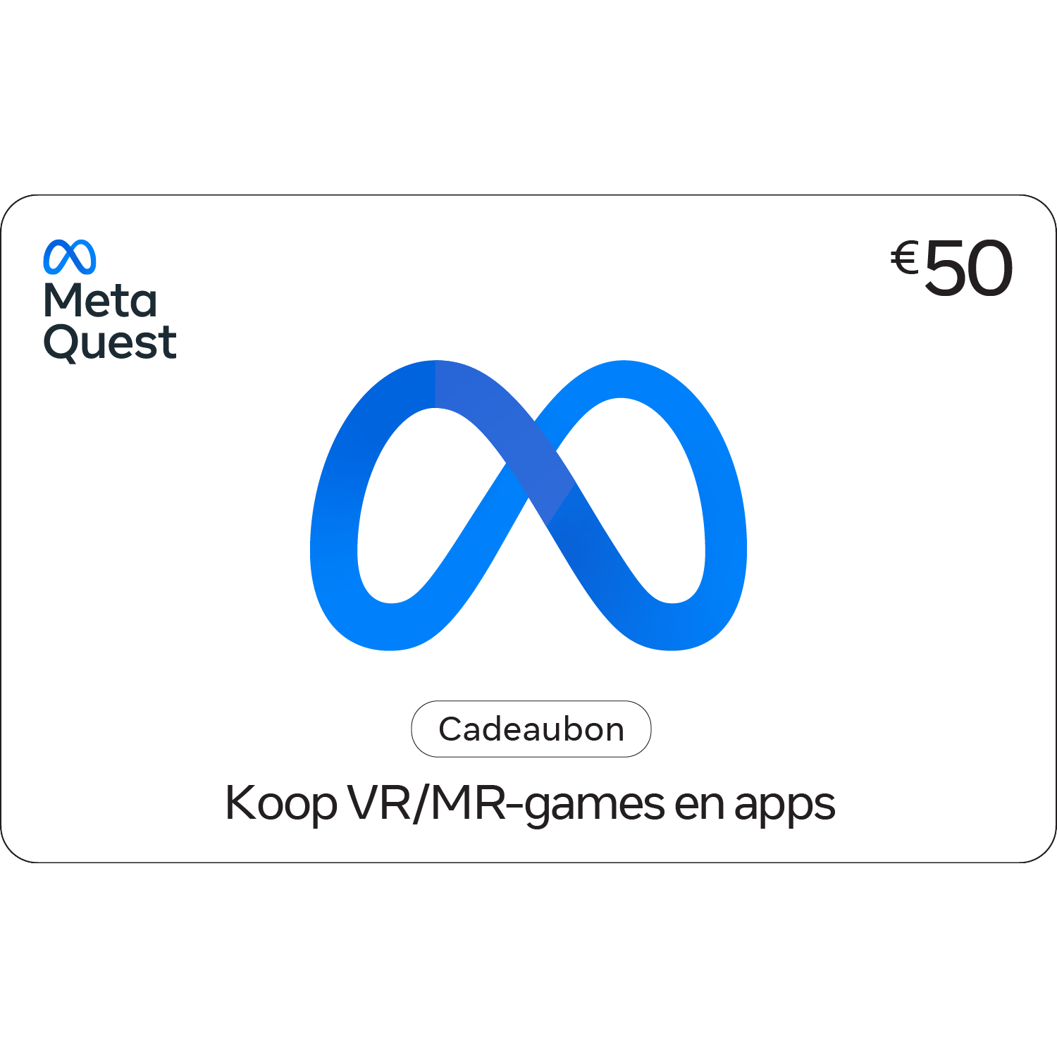 Meta Digital Code 50 Euro Nl
