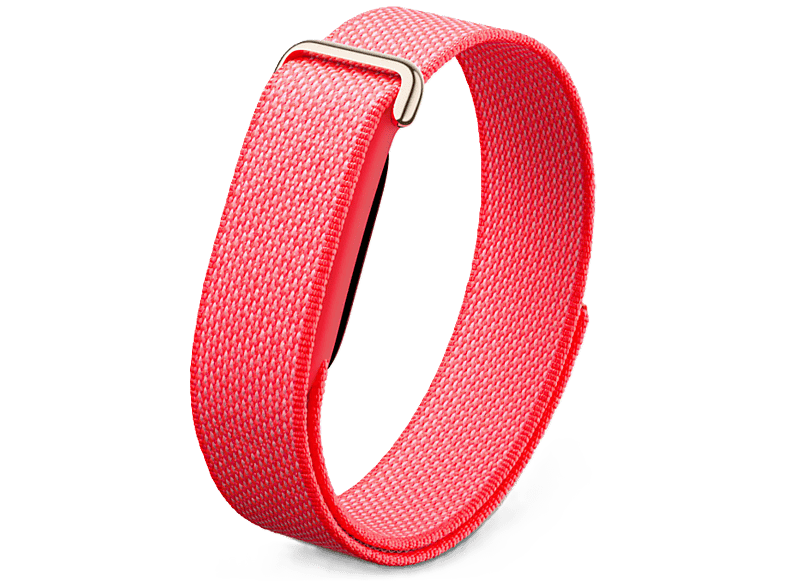 Google Fitbit Air Sportarmband mit Klettverschluss, Berry