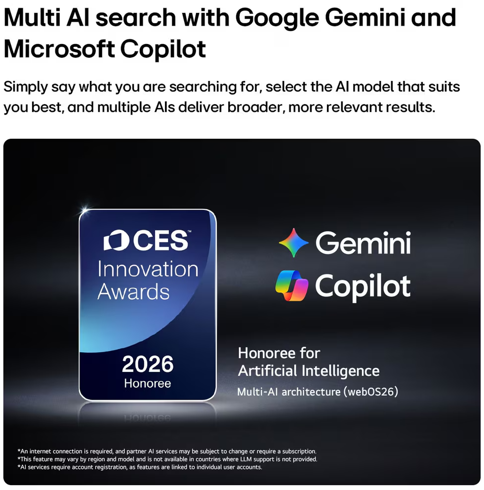 CES Innovációs Díj 2026 kitüntetett Gemini Copilot, Multi-AI architektúra.