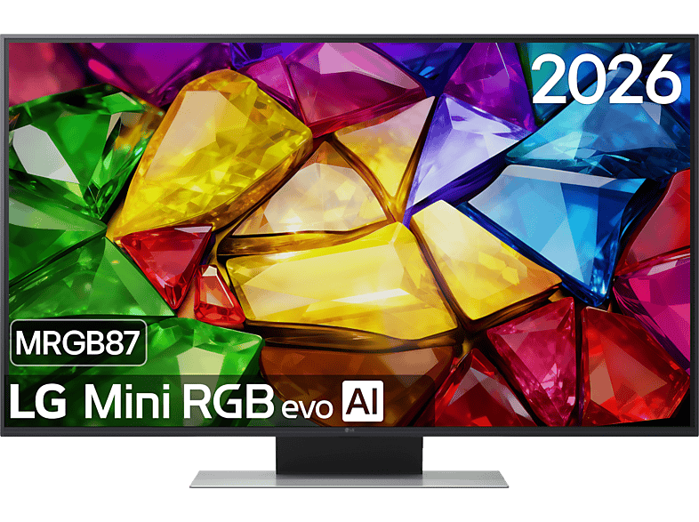 Mini RGB evo AI MRGB87 (2026) 50 inch Zwart