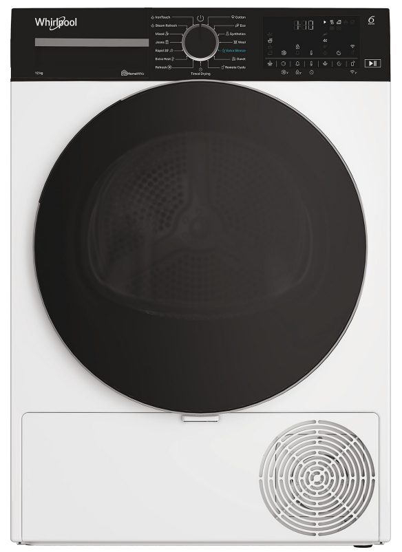 WHIRLPOOL WP E12X WBS EE Hőszivattyús szárítógép, 12kg