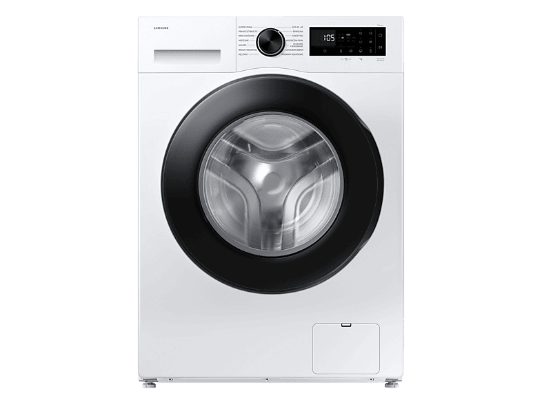 Pralka SAMSUNG WW80FG5L32AEEO 8kg 1200 obr. Slim AI EcoBubble SmartThings Biały