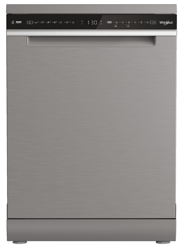 WHIRLPOOL W7F HS61X Mosogatógép, inox