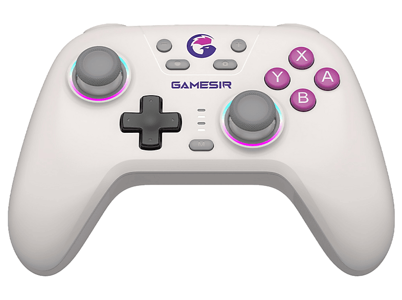 GameSir HRG7110 Nova Retro White do PC Nintendo Switch Androis iOS Bezprzewodowy/Przewodowy Biały