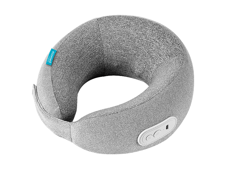 Masajeador - Medisana NM-30E, Para el cuello, Cómodo y flexible, Inalámbrico, Función de calor adicional, Apagado automático, Gris