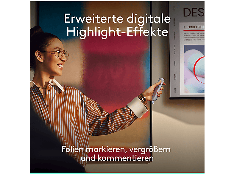 LOGITECH Spotlight 2 Presenter, Violett; Presenter----Presenter — Foto 3 von 5