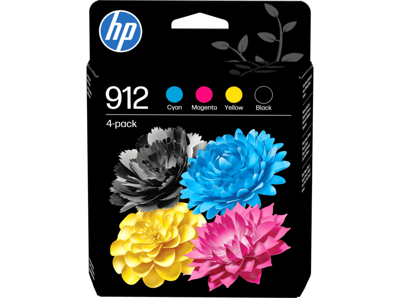 HP 912 Original Schwarz/Cyan/Magenta/Gelb (HP 912)