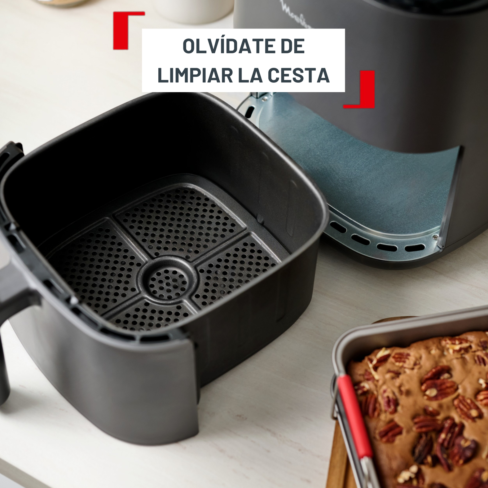 Olvidate de limpiar la cesta