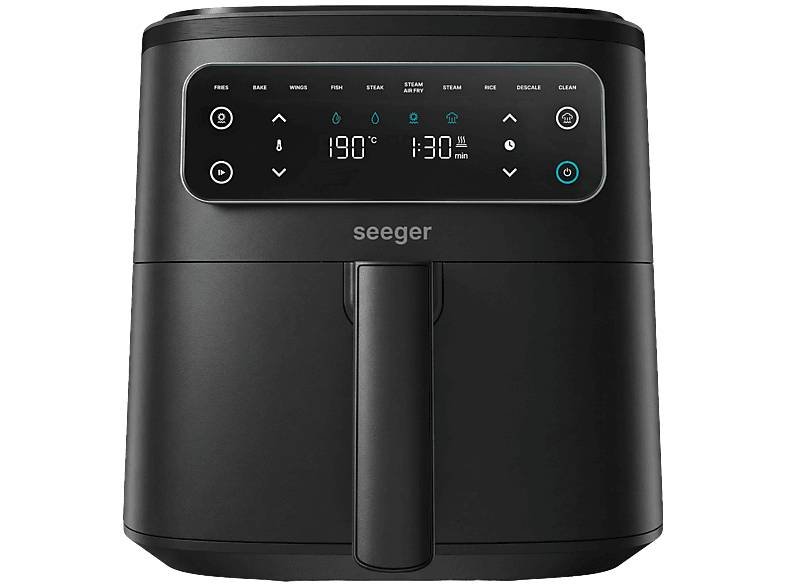 Seeger Steamfry Sgr1007bk Friteuse à Air Noir 7 L 1700 W