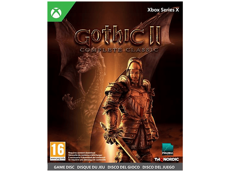 Gothic II Complete Classic Xbox Series X