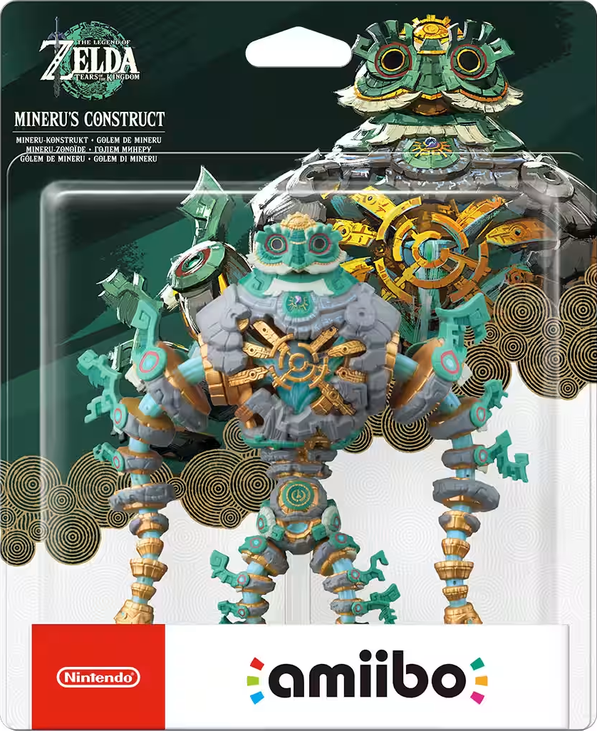 Miners Konstrukt Amiibo von Nintendo aus Zelda: Tears of the Kingdom.