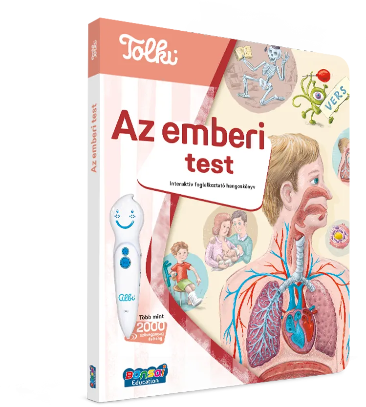 ALBI Tolki interaktív hangoskönyv, emberi test (34530)