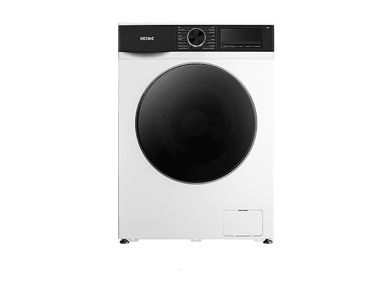 KOENIC KWM 8114 A-10 LAVATRICE, Caricamento frontale, 8 kg, 16 programmi, Profondità 50,3 cm, Giri 1400 rpm, livello rumorosità centrifuga 76 dB(A), Classe A