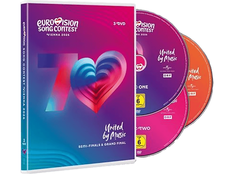 Eurovision Song Contest Vienna 2026 (DVD + CD)