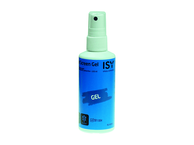 ISY ICL-4100 Reinigungsgel für alle Bildschirmoberflächen 1x100ml; Zubehör Computer