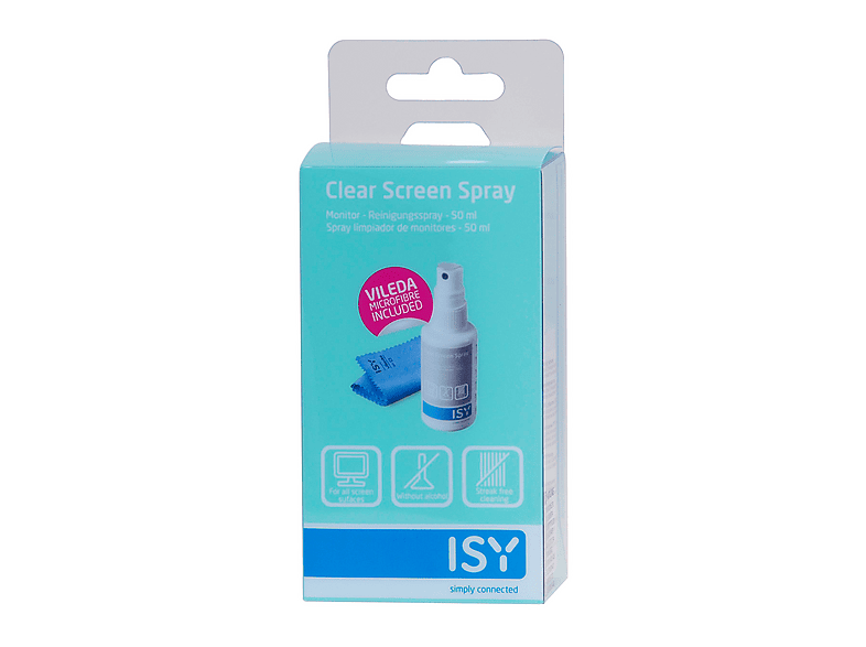 ISY ICL-2000 Monitor-Reinigungsspray 50ml — Foto 2 von 2