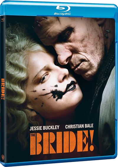 Couverture Blu-ray: Jessie Buckley et Christian Bale dans "The Bride!"