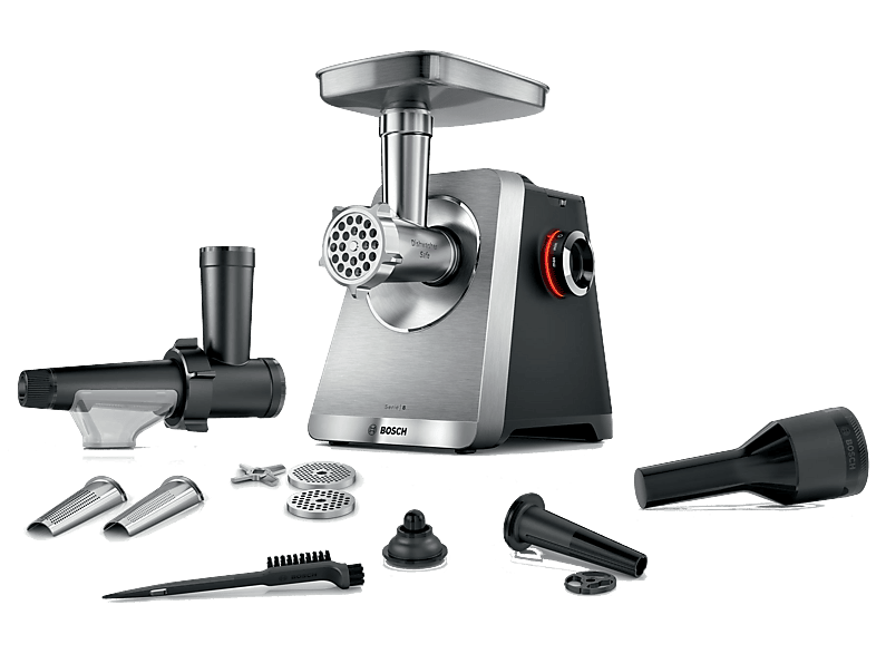 Maszynka do mięsa BOSCH MFWS835M Serie 8 MultiPower Srebrno-czarny